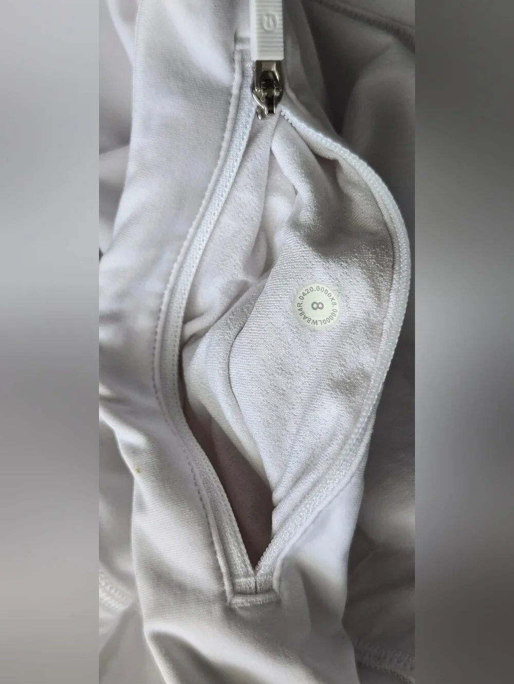 Lululemon Pace Rival Mid-Rise Skirt White Size 8